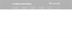 Desktop Screenshot of losviajesdesarmiento.com